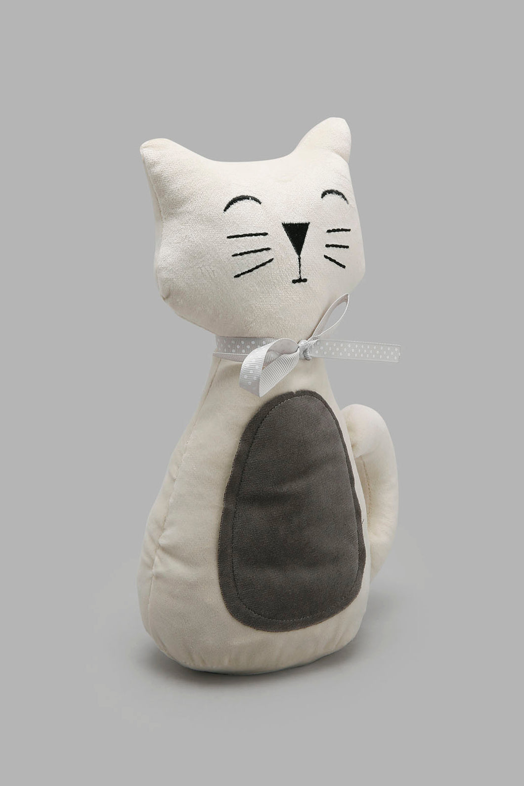 Redtag-Grey-Cat-Door-Stopper-Colour:Grey,-Filter:Home-Bedroom,-HMW-BED-Door-Stopper,-New-In,-New-In-HMW-BED,-Non-Sale,-Section:Homewares,-W21B-Home-Bedroom-0