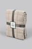 Beige Quilted Bedspread Set (Single Size)