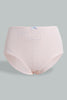 Redtag-Assorted-Print/Plain-Mama-Briefs-(5-Pack)-365,-Colour:Assorted,-Filter:Women's-Clothing,-New-In,-New-In-Women,-Non-Sale,-Section:Women,-Women-Briefs-Women's-