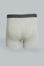 Load image into Gallery viewer, Redtag-Grey-Hipsters-2-Pack-Briefs-Men&#39;s-
