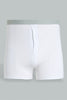 Redtag-White-Loose-Fit-Boxers-2-Pack-Briefs-Men's-