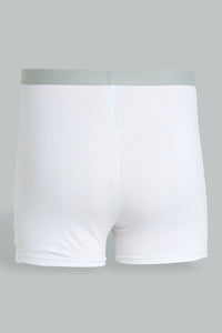 Redtag-White-Loose-Fit-Boxers-2-Pack-Briefs-Men's-