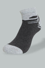 Load image into Gallery viewer, Redtag-Assorted-Sports-Socks,-3-Pc-Pack-Ankle-Socks-Men&#39;s-
