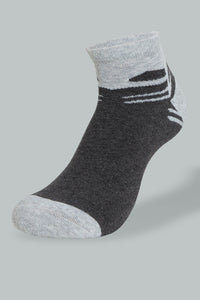 Redtag-Assorted-Sports-Socks,-3-Pc-Pack-Ankle-Socks-Men's-