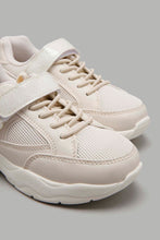 Load image into Gallery viewer, Redtag-Ivory-Chunky-Sneakers-Sneakers-Girls-3 to 5 Years
