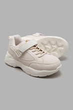 Load image into Gallery viewer, Redtag-Ivory-Chunky-Sneakers-Sneakers-Girls-3 to 5 Years
