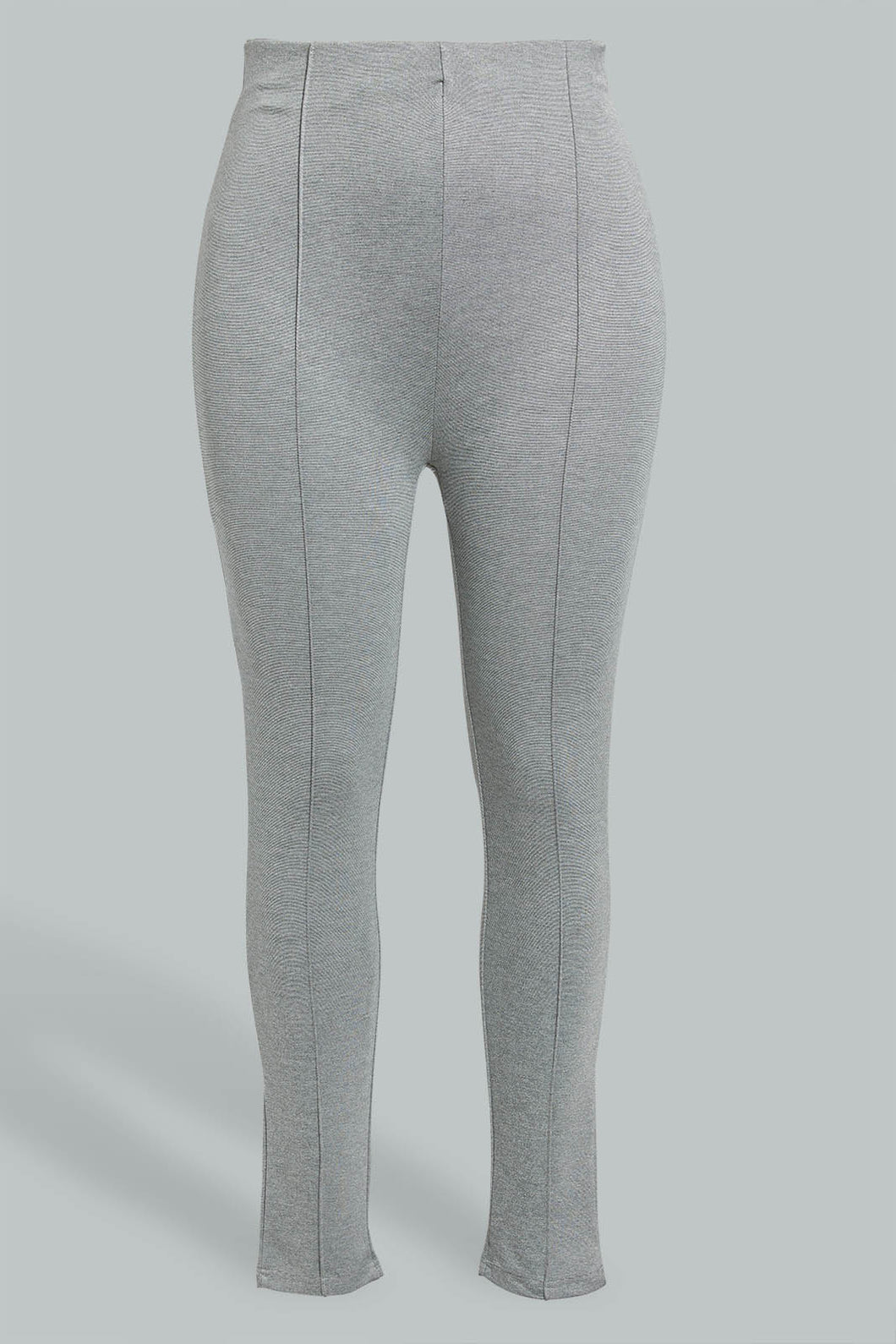 Redtag-Grey-Pintuck-Legging-Leggings-Women's-