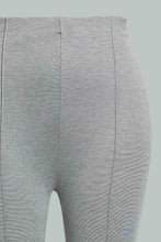 تنزيل الصورة على معرض الصور، Redtag-Grey-Pintuck-Legging-Leggings-Women&#39;s-
