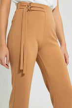 تنزيل الصورة على معرض الصور، Redtag-Sand-Wide-Leg-Trouser-Trousers-Women&#39;s-0
