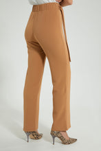 تنزيل الصورة على معرض الصور، Redtag-Sand-Wide-Leg-Trouser-Trousers-Women&#39;s-0
