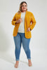 Redtag-Striped-Jacket-Colour:Mustard,-Deals:20%OFF,-Filter:Plus-Size,-LDP-Jackets,-New-In,-New-In-LDP,-Non-Sale,-Section:Women,-W21B-Women's-