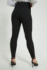 Redtag-Black-Textured-Legging-With-Metal-Trim-Leggings-Women's-0