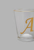 Redtag-Clear-Alphabet-Glass-A-Glasses-Home-Dining-