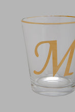 Load image into Gallery viewer, Redtag-Clear-Alphabet-Glass-M-Glasses-Home-Dining-
