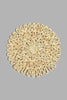 Redtag-Brown-Round-Placemat-Placemats-Home-Dining-