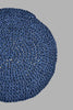 Redtag-Blue-Round-Placemat-Placemats-Home-Dining-