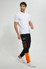 Redtag-Black-Cargo-Jogger-Joggers-Men's-