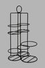 Redtag-Clear-Glass-Drink-Set-With-Metal-Stand-(6-Piece)-Glass-Sets-Home-Dining-