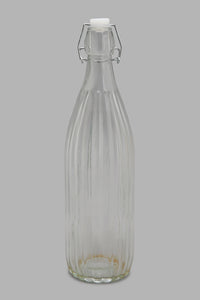 Redtag-Clear-Glass-Drink-Set-With-Metal-Stand-(6-Piece)-Glass-Sets-Home-Dining-