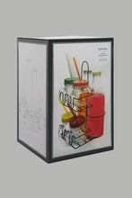 تنزيل الصورة على معرض الصور، Redtag-Clear-Mason-Jar-With-Metal-Stand-&amp;-Straw-(7-Piece)-Glass-Sets-Home-Dining-
