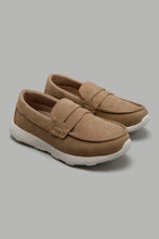 Load image into Gallery viewer, Redtag-Taupe-Peny-Loafer-Loafers-Senior-Boys-5 to 14 Years
