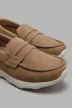 Load image into Gallery viewer, Redtag-Taupe-Peny-Loafer-Loafers-Senior-Boys-5 to 14 Years
