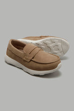 Load image into Gallery viewer, Redtag-Taupe-Peny-Loafer-Loafers-Senior-Boys-5 to 14 Years
