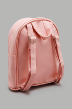 Load image into Gallery viewer, Redtag-Pink-Embellished-Backpack-Backpacks-Girls-
