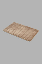 Load image into Gallery viewer, Redtag-Beige-Memory-Foam-Bathmat-Bathmats-Home-Bathroom-
