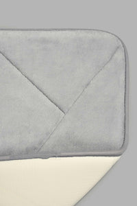 Redtag-Light-Grey-Memory-Foam-Bathmat-Bathmats-Home-Bathroom-