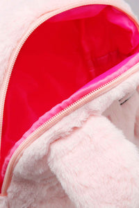 Redtag-Pink-Character-Faux-Fur-Backpack-Backpacks-Girls-