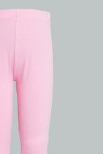 Load image into Gallery viewer, Redtag-Pink-Minnie-Legging-Character,-Colour:Pink,-Filter:Girls-(2-to-8-Yrs),-Girls-Leggings,-New-In,-New-In-GIR,-Non-Sale,-Section:Kidswear,-TBL,-W21B-Girls-2 to 8 Years
