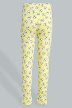 Load image into Gallery viewer, Redtag-Yellow-Marie-Legging-Leggings-Girls-2 to 8 Years
