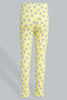 Redtag-Yellow-Marie-Legging-Leggings-Girls-2 to 8 Years