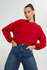 Redtag-Red-Textured-Sweatshirt-Celebrity-Sweatshirts,-Colour:Red,-Filter:Women's-Clothing,-New-In,-New-In-LDC,-Non-Sale,-S22A,-Section:Women-Women's-