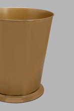 Load image into Gallery viewer, Redtag-Gold-Waste-Bin-Tissue-Box-Holder-Home-Bathroom-
