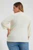 Redtag-Ivory-Textured-Top-Colour:Ivory,-Deals:20%OFF,-Filter:Plus-Size,-LDP-T-Shirts,-New-In,-New-In-LDP,-Non-Sale,-Section:Women,-W21B-Women's-
