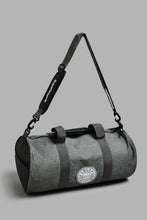 Load image into Gallery viewer, Redtag-Grey-&amp;-Black-Printed-Hold-All-Bag-Messenger-Bags-Men&#39;s-
