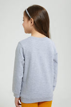 Load image into Gallery viewer, Redtag-Grey-Snoopy-Sweatshirt-Character,-Colour:Grey,-Filter:Girls-(2-to-8-Yrs),-Girls-Sweatshirts,-New-In,-New-In-GIR,-Non-Sale,-Section:Kidswear,-TBL,-W21B-Girls-2 to 8 Years
