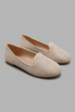 Load image into Gallery viewer, Redtag-Taupe-Textile-Loafer-Character,-Colour:Taupe,-Filter:Girls-Footwear-(5-to-14-Yrs),-GSR-Casual-Shoes,-New-In,-New-In-GSR-FOO,-Non-Sale,-W21B-Senior-Girls-5 to 14 Years
