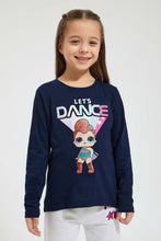 تنزيل الصورة على معرض الصور، Redtag-Navy-Lol-Dolls-Sequin-Tee-Colour:Navy,-Filter:Girls-(2-to-8-Yrs),-Girls-T-Shirts,-New-In,-New-In-GIR,-Non-Sale,-Section:Kidswear,-TBL,-W21B-Girls-2 to 8 Years
