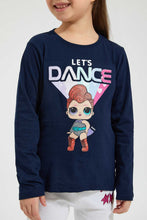 تنزيل الصورة على معرض الصور، Redtag-Navy-Lol-Dolls-Sequin-Tee-Colour:Navy,-Filter:Girls-(2-to-8-Yrs),-Girls-T-Shirts,-New-In,-New-In-GIR,-Non-Sale,-Section:Kidswear,-TBL,-W21B-Girls-2 to 8 Years
