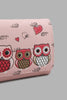 Redtag-Pink-Owl-Printed-Purse-Colour:Pale-Pink,-Filter:Girls-Accessories,-GIR-Purses,-New-In,-New-In-GIR-ACC,-Non-Sale,-W21A-Girls-