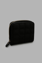 Load image into Gallery viewer, Redtag-Black-Quilted-Purse-Colour:Black,-Filter:Girls-Accessories,-GIR-Purses,-New-In,-New-In-GIR-ACC,-Non-Sale,-W21A-Girls-
