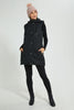 Redtag-Black-Sleeveless-Padded-Jacket-With-Hoodie-Jackets-Women's-