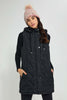 Redtag-Black-Sleeveless-Padded-Jacket-With-Hoodie-Jackets-Women's-