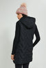 Redtag-Black-Sleeveless-Padded-Jacket-With-Hoodie-Jackets-Women's-