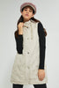 Redtag-Ivory-Sleeveless-Padded-Jacket-With-Hoodie-Jackets-Women's-