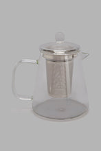 Load image into Gallery viewer, Redtag-Clear-Glass-Teapot-With-Stainless-Steel-Infuser-Tea-Pot-Home-Dining-
