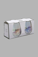 تنزيل الصورة على معرض الصور، Redtag-Gold-Animal-Printed-Tumbler-Set-(2-Piece)-Glasses-Home-Dining-
